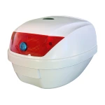 Baül universal per a moto 28L blanc - Porta casc Mod-YM-0807