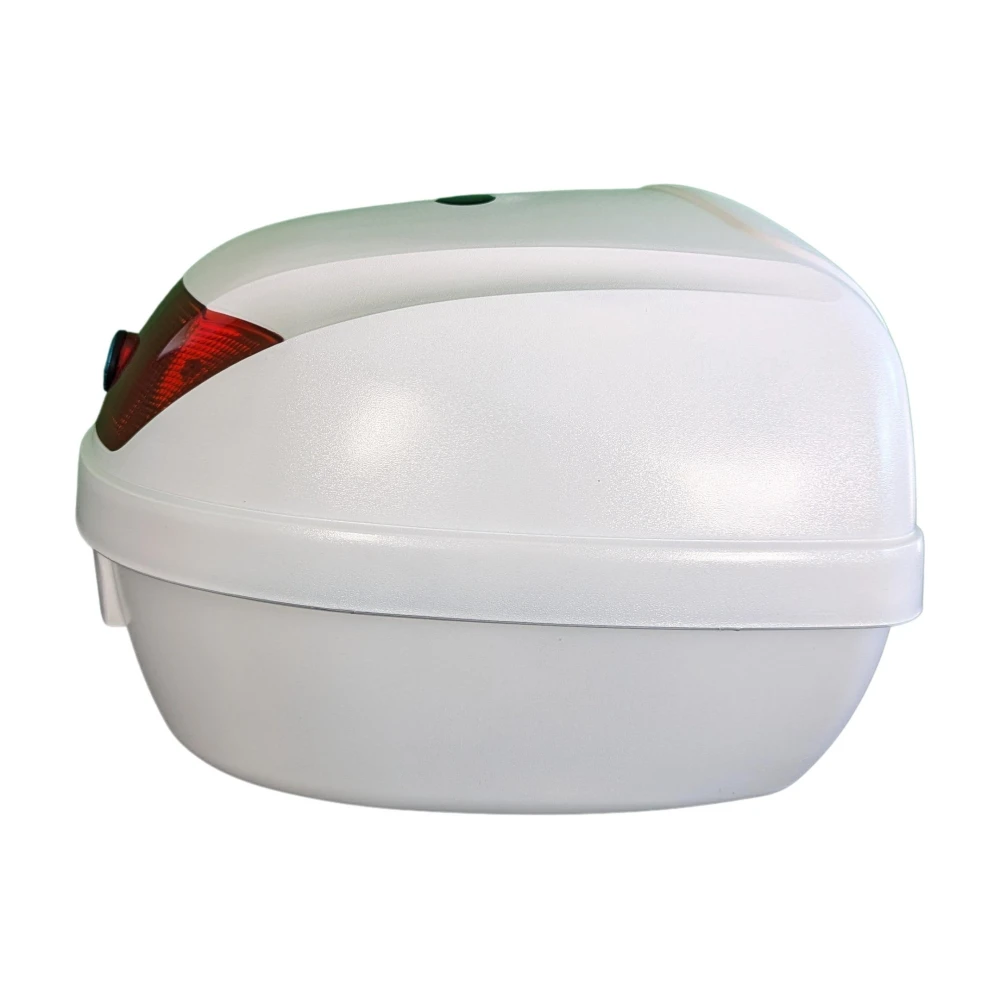 Baül universal per a moto 28L blanc - Porta casc Mod-YM-0807