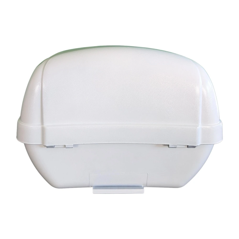 Baül universal per a moto 28L blanc - Porta casc Mod-YM-0807