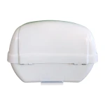 Baül universal per a moto 28L blanc - Porta casc Mod-YM-0807