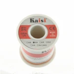 Bobina d'estany 0,6 mm 150 gr Kaisi per a treballs de soldadura electrònica
