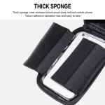 Bossa suport telèfon bicicleta amb pantalla tàctil i visera solar 0.5L