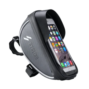Bossa suport telèfon bicicleta amb pantalla tàctil i visera solar 0.5L