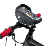 Bossa suport telèfon bicicleta amb pantalla tàctil i visera solar 0.5L