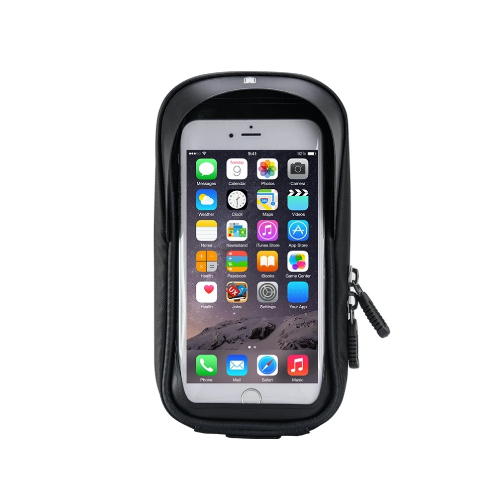 Bossa suport telèfon bicicleta amb pantalla tàctil i visera solar 0.5L