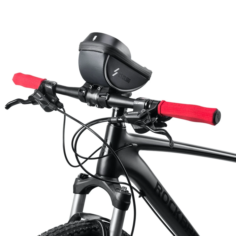 Bossa suport telèfon bicicleta amb pantalla tàctil i visera solar 0.5L
