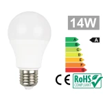 Bombeta LED E27 14W 3000K blanc càlid per a il·luminació eficient i estalvi