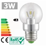 Bombeta LED E27 3W 3300K llum càlida amb il·luminació 360º i baix consum