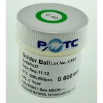 Pot de boles d’estany amb plom 0,4mm 250.000 unitats per a soldadura professional