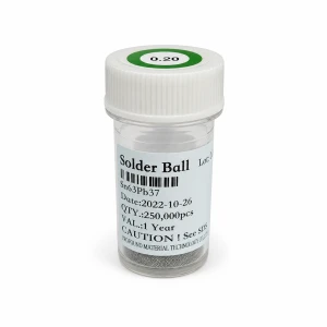 Pot boles soldadura amb plom 0,20mm 250.000 unitats per a soldadura BGA
