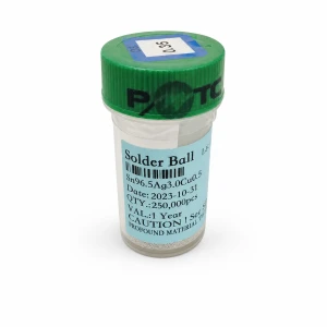 Pot de balls de soldadura sense plom 0,35mm 250.000 unitats per a soldadura BGA