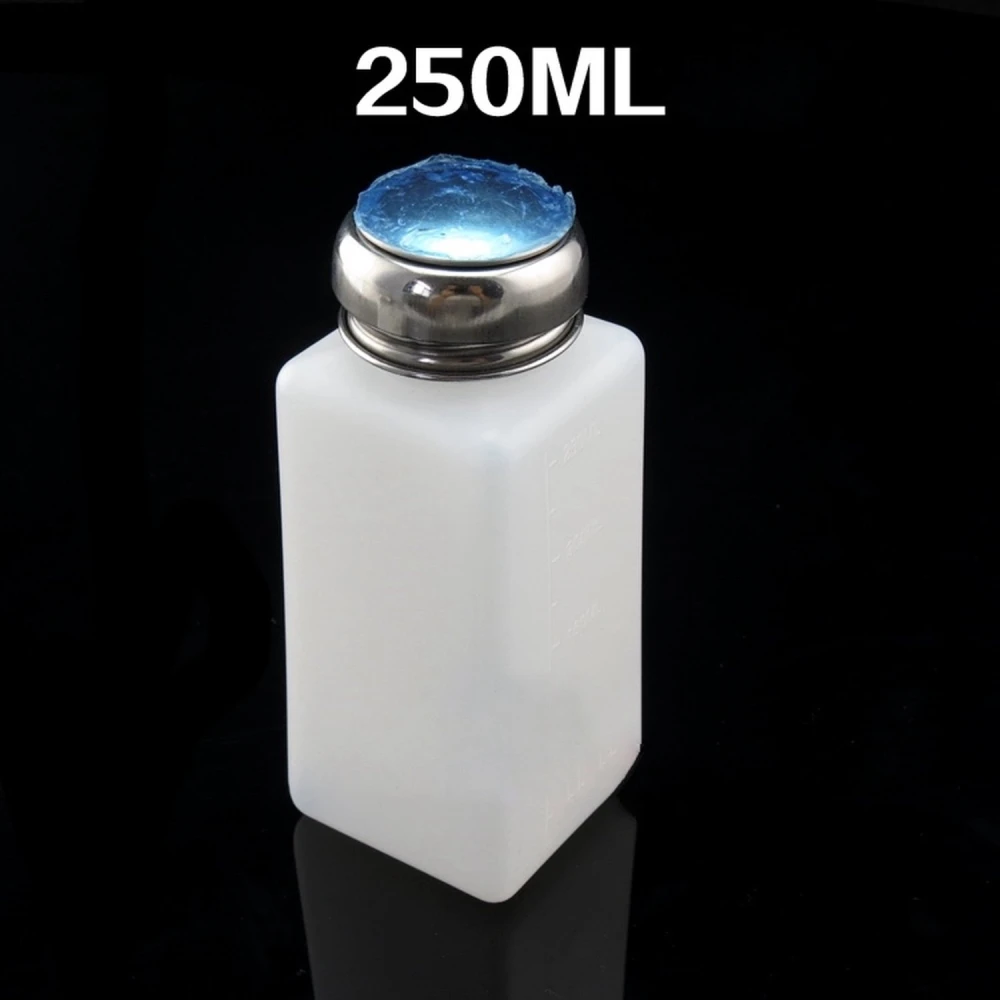 Bot dispensador de líquid netejador alcohol 250ml amb dosificació per pressió