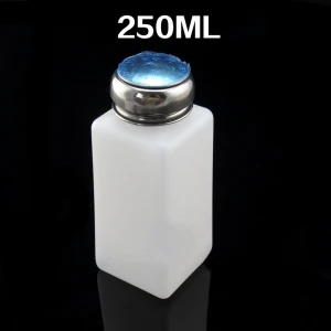 Bot dispensador de líquid netejador alcohol 250ml amb dosificació per pressió