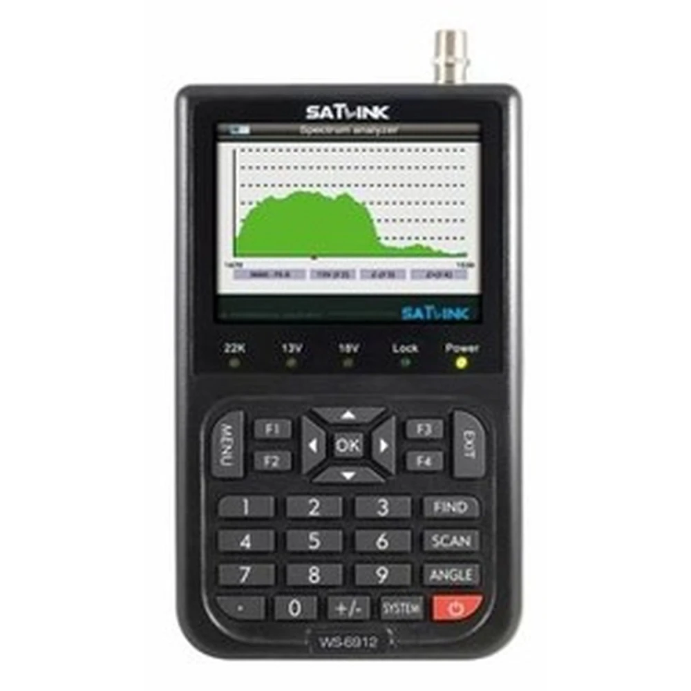 Buscador de satèl·lits Satlink WS-6912 per a DVB-S/DVB-S2 - mesurador portàtil de senyal
