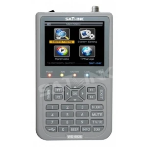 Buscador de satèl·lits Satlink WS-6926 HD DVB-S i DVB-S2 professional per a TV satèl·lit