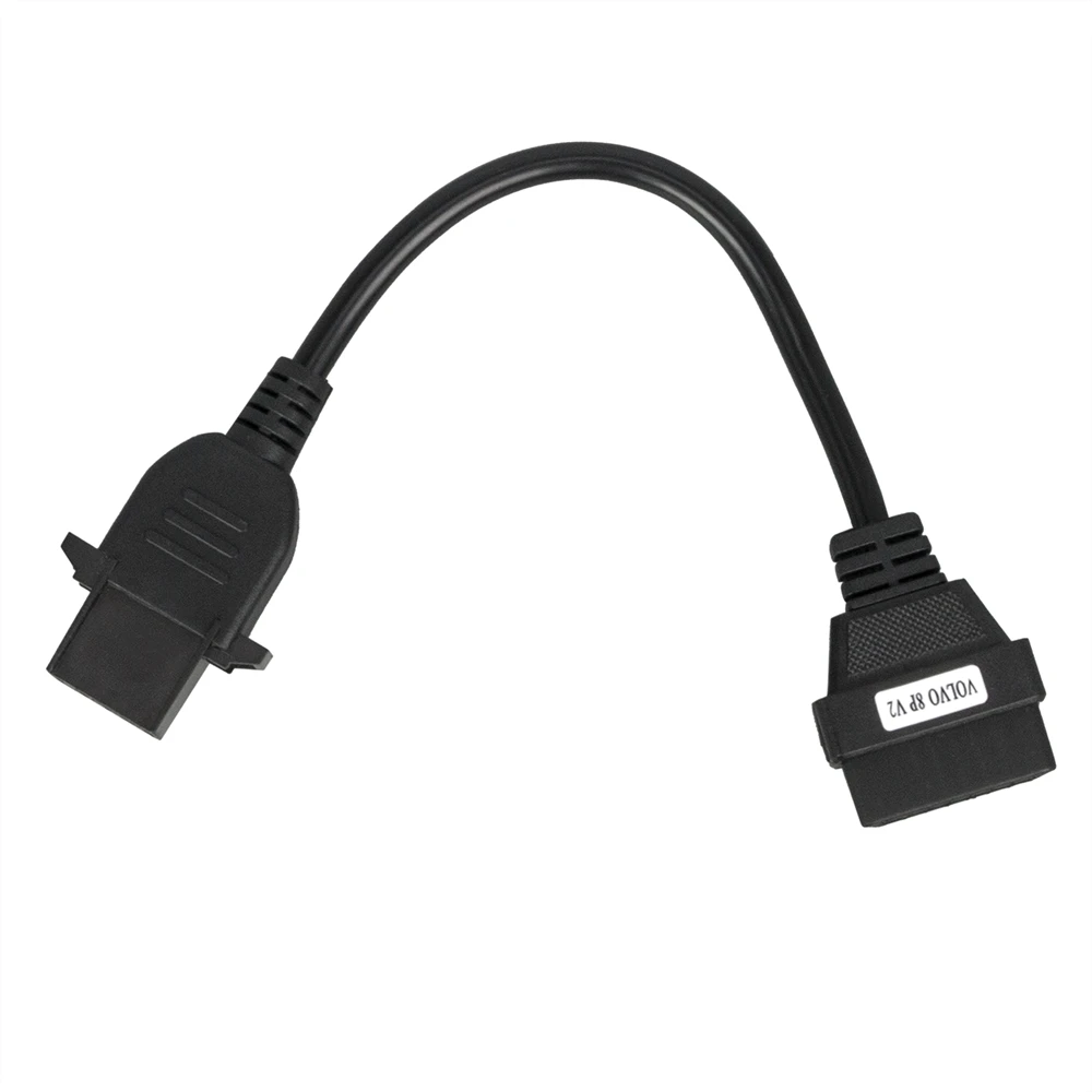 Cable adaptador OBD2 a 8 pins per a diagnòstic en camions Volvo