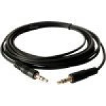 Cable àudio 3.5mm mascle a mascle 1.5 metres amb connectors daurats satkit