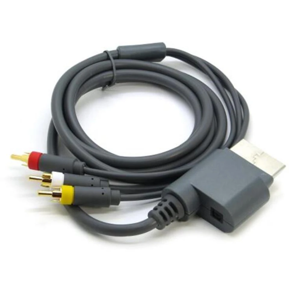 Cable AV RCA per a Xbox 360 - HD TV Premium compost A/V per a Microsoft