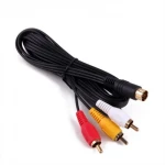 Cable AV Sega Saturn per a connexió de vídeo d'alta qualitat