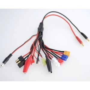 Cable carregador múltiple 12 en 1 per a bateries Lipo RC Amass