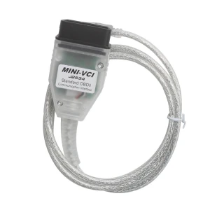 Cable de diagnòstic mini VCI Toyota compatible amb software OEM TIS