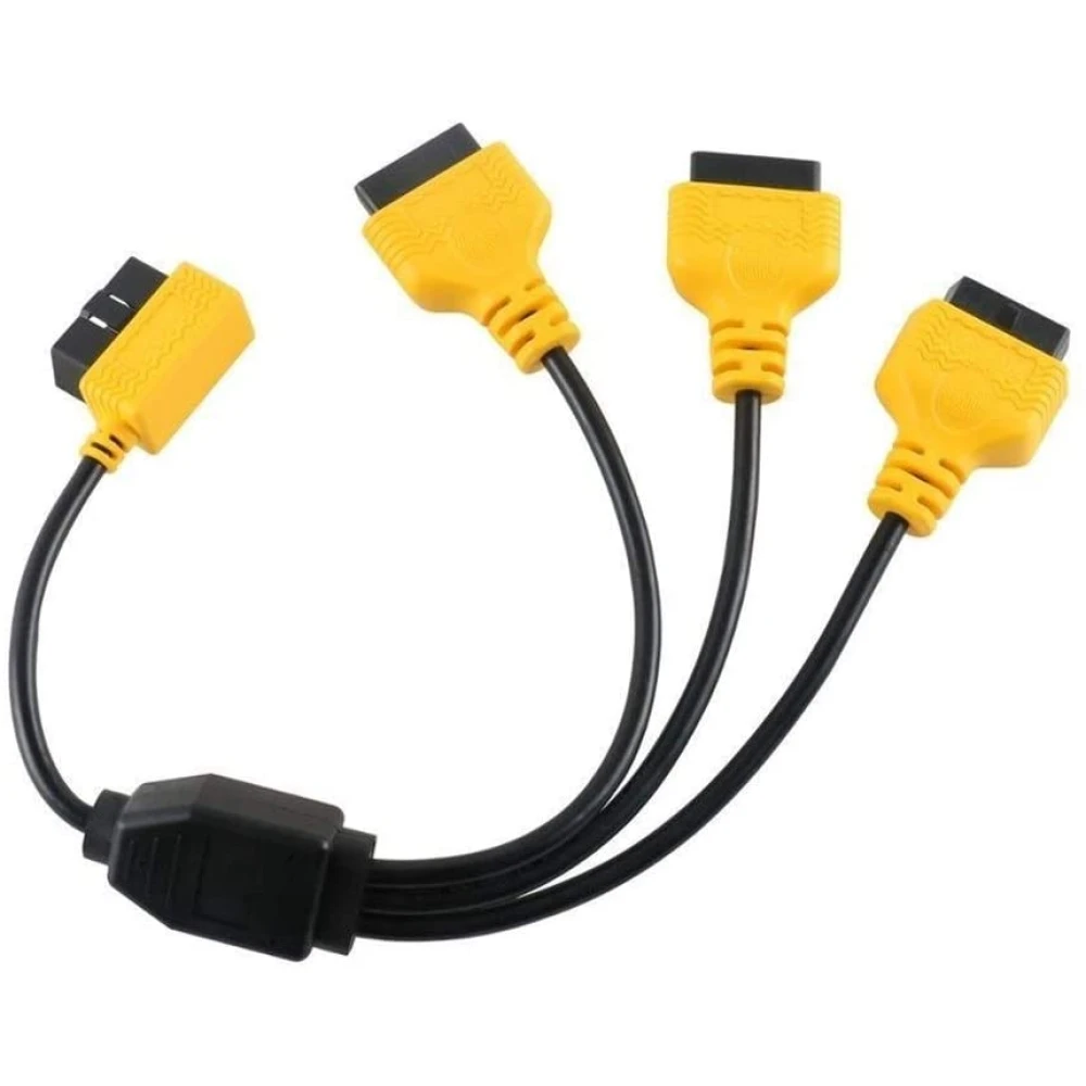 Cable extensió OBD2 1 a 3 Autool 50cm - adaptador splitter