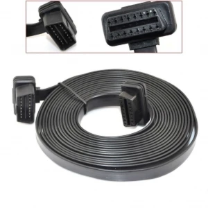 Cable d'extensió OBD2 5m mascle a femella amb connector 16 pins per a diagnòstic