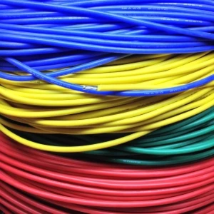 Cable flexible de silicona 16AWG vermell resistent fins a 200º i 3kV per a proves elèctriques