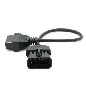 Cable OBD1 a OBD2 compatible amb Opel - Adaptador diagnòstic 10Pin a 16Pin