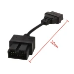 Cable OBD1 a OBD2 Kia: adaptador diagnòstic 20Pin a 16Pin compatible amb KIA