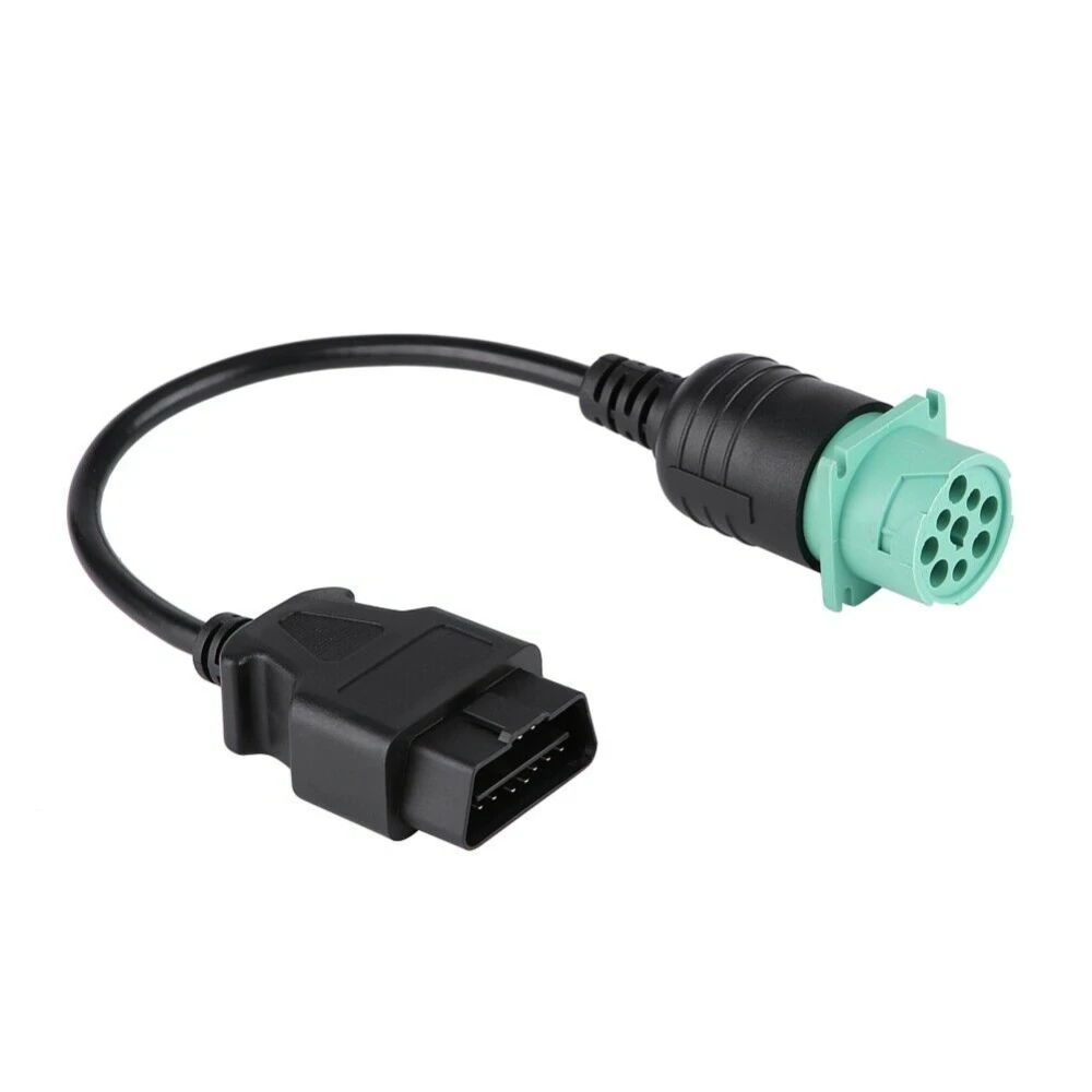 Cable OBD2 9 pins a 16 pins per a camió Cummins - Adaptador de diagnòstic professional