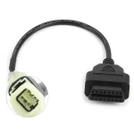 Cable OBD2 a 4 Pin per a Moto Honda - Adaptador Diagnòstic d'Alta Qualitat