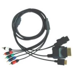 Cable per components 4 en 1 per a PS2, PS3, Wii i Xbox 360 compatible i versàtil
