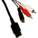 Cable S-Video PS2 PS3 amb sortida d'àudio i vídeo per a Playstation 2 i 3