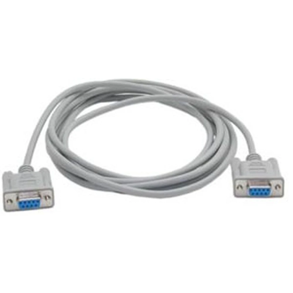 Cable sèrie null-modem 9 pins femella per a receptors satèl·lit Illusion, Galaxis i Kaon