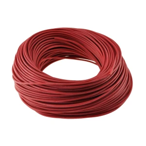 Cable de silicona 14awg 200 graus vermell flexible i resistent fins a 600v