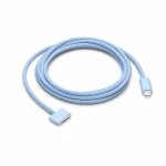 Cable USB-C a MagSafe 3 140W per a MacBook Pro i Air - 2 m trenat, Sky Blue