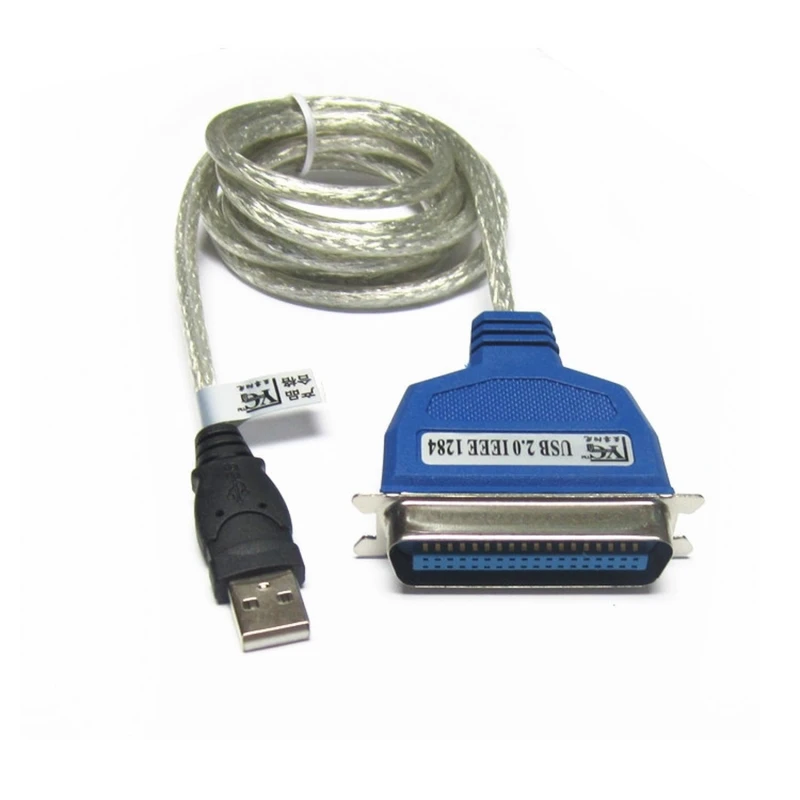 Cable USB tipus A mascle a port paral·lel impressora C36 compatible Windows