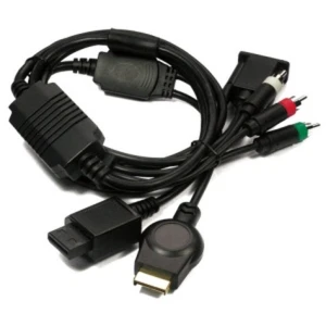 Cable VGA per a PS3 Wii per connectar consola a un monitor amb àudio RCA