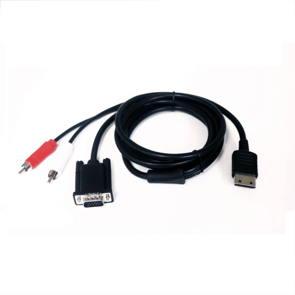 Cable VGA Sega Dreamcast amb àudio per a TV i monitor