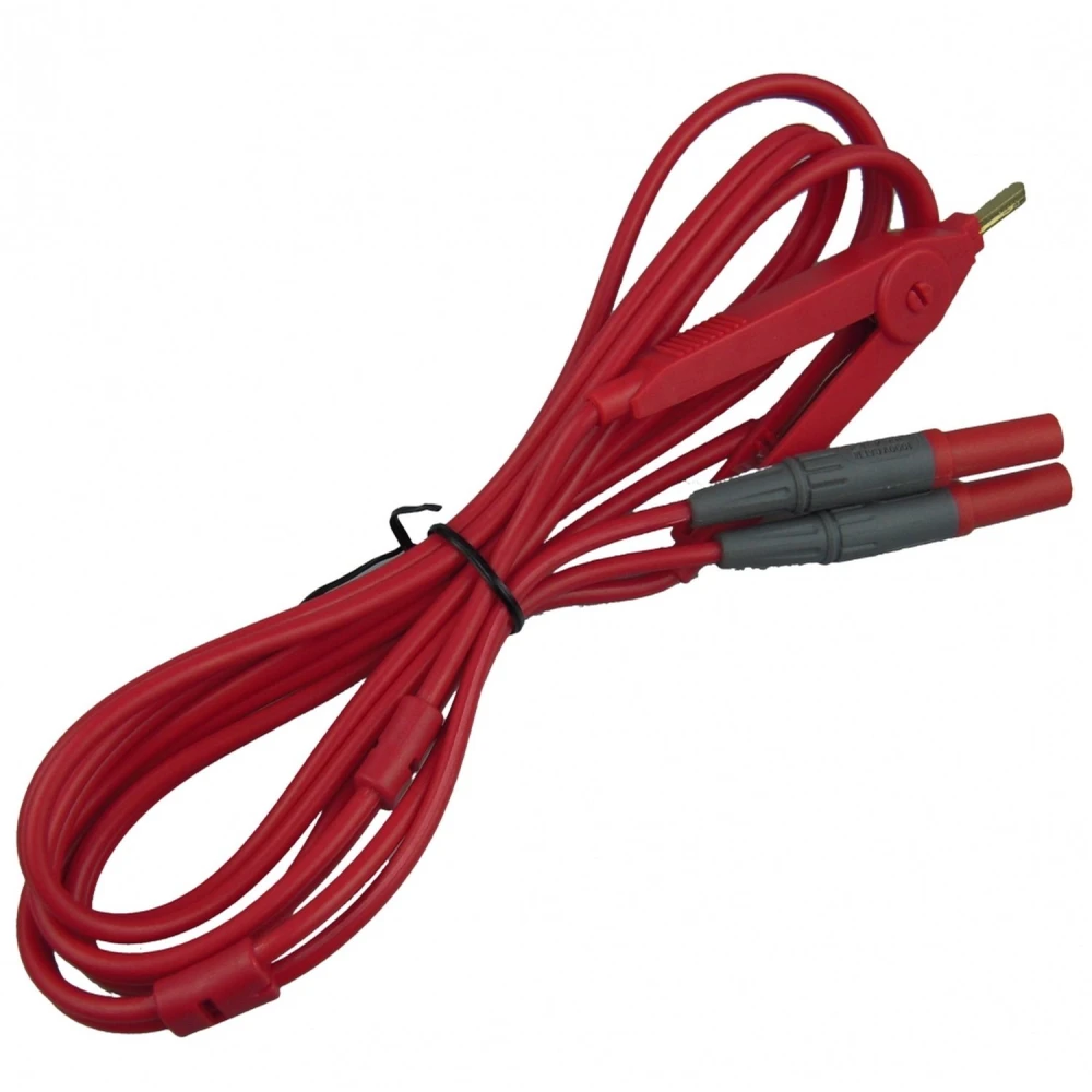 Cables de multímetre amb pinça gran Amass per a mesures precises i fiables