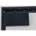 Caixa de plàstic per a projectes 124x70x28mm amb tancament hermètic i resistent