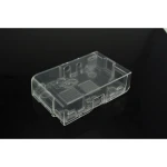 Caixa de plàstic transparent Raspberry Pi compatible amb models A i B
