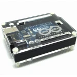 Caixa protectora d'acrílic per a Arduino Uno - disseny satkit