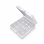 Caixa Suport Portapiles 4× 18650 Plàstic Transparent Emmagatzematge Protecció