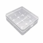 Caixa Suport Portapiles 4× 18650 Plàstic Transparent Emmagatzematge Protecció