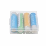Caixa Suport Portapiles 4× 18650 Plàstic Transparent Emmagatzematge Protecció