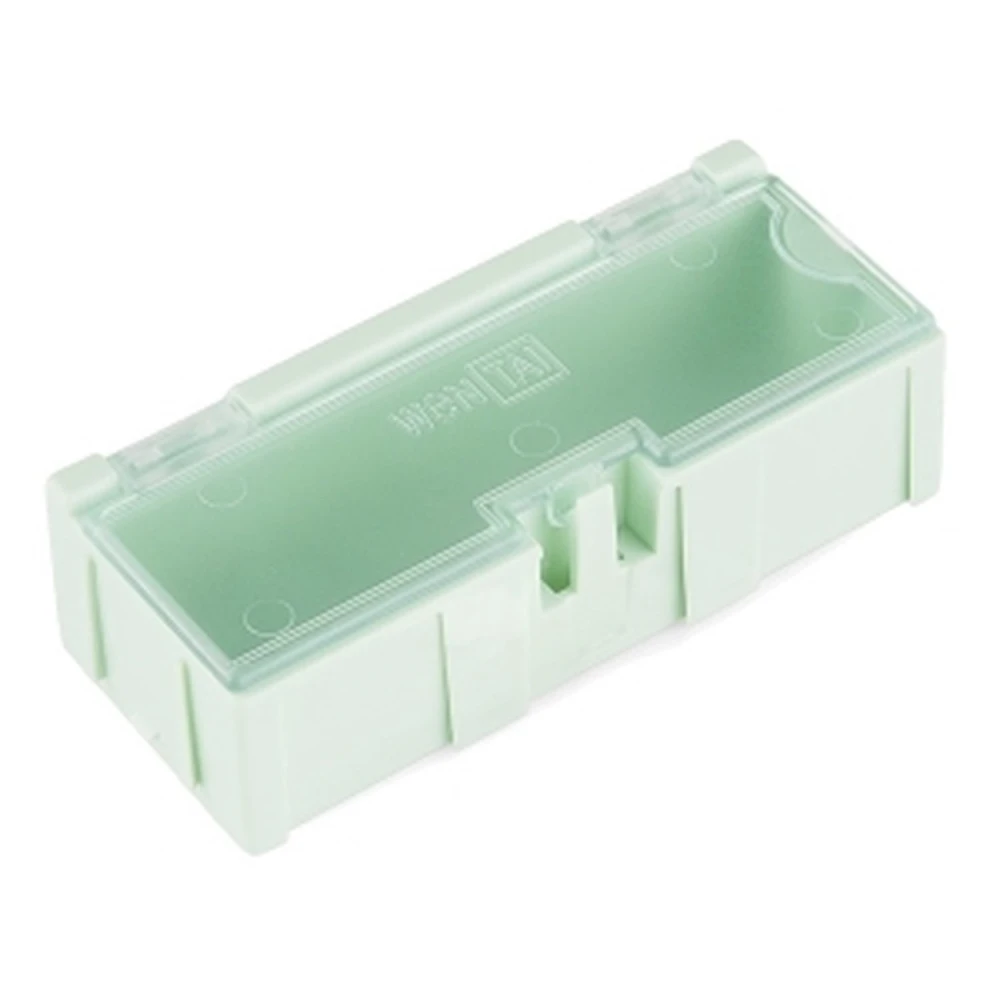Caixeta de components SMD modular amb tapa 75mm x 31,5mm per a emmagatzematge segur