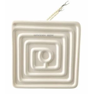 Calefactor IR ceràmic 12x12cm 600W blanc per a estacions de soldadura Mlink