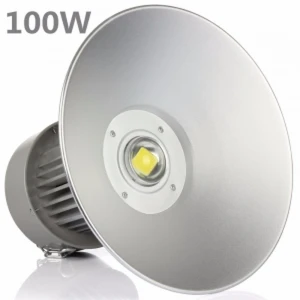 Campana industrial LED 100W 6000K llum brillant PF 0,95 potència real High Bay LED